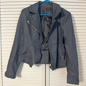 Blank NYC vegan leather jacket